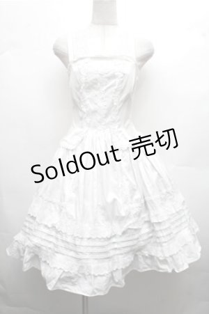 画像: ALICE and the PIRATES / ミランダジャンパースカート  白 S-26-03-15-041-PA-OP-AS-ZS