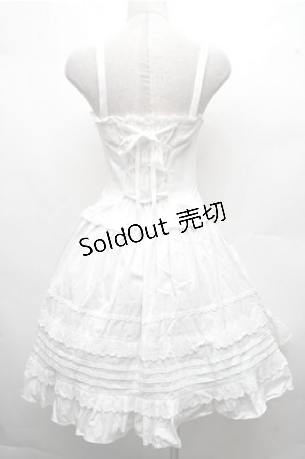 画像2: ALICE and the PIRATES / ミランダジャンパースカート  白 S-26-03-15-041-PA-OP-AS-ZS (2)