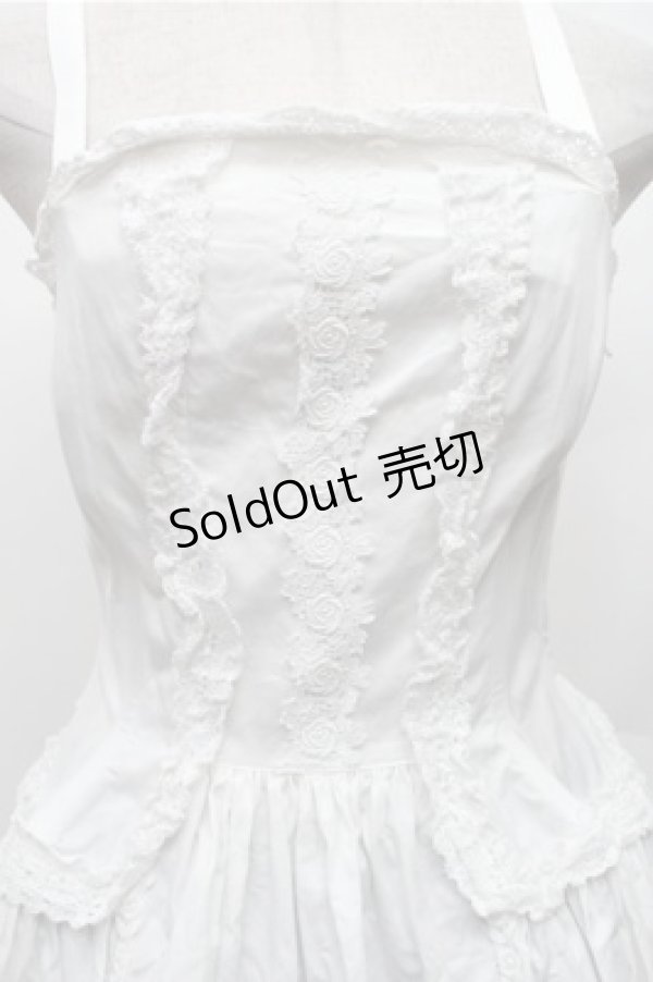 画像3: ALICE and the PIRATES / ミランダジャンパースカート  白 S-26-03-15-041-PA-OP-AS-ZS (3)