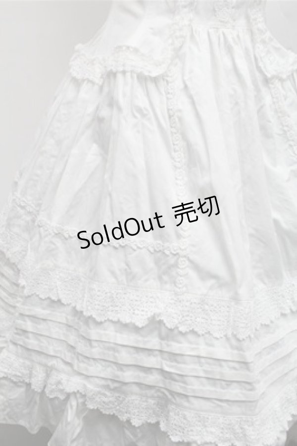 画像4: ALICE and the PIRATES / ミランダジャンパースカート  白 S-26-03-15-041-PA-OP-AS-ZS (4)