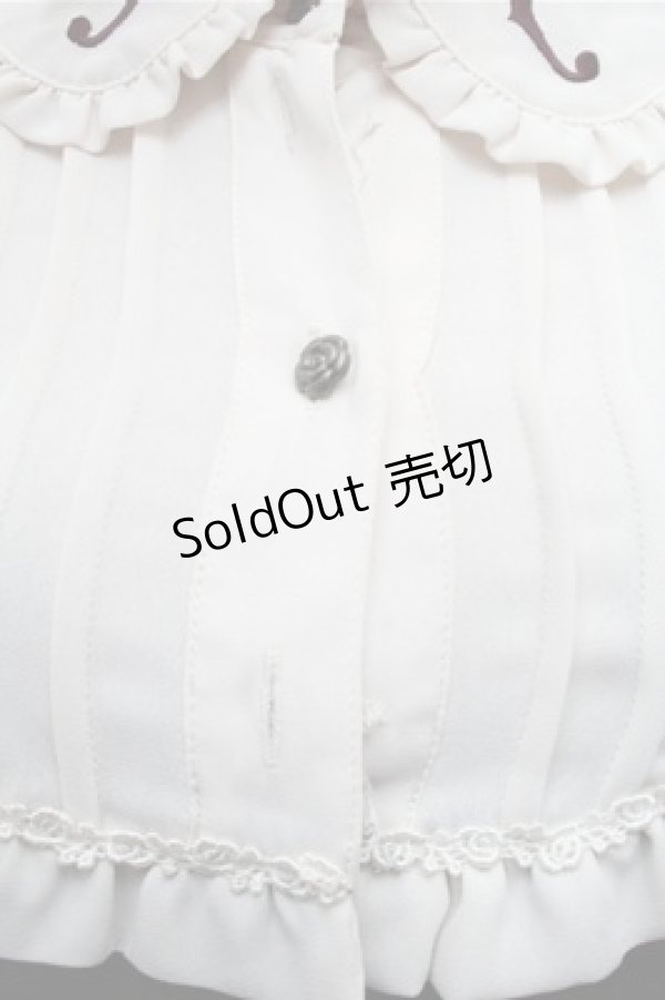 画像4: Innocent World / バイオリンフレアーワンピース  ワイン S-26-03-15-052-IW-OP-AS-ZS (4)