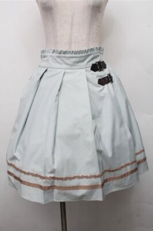 画像: axes femme / プリーツベルトスカート  ミント S-26-03-15-064-AX-SK-HR-ZS