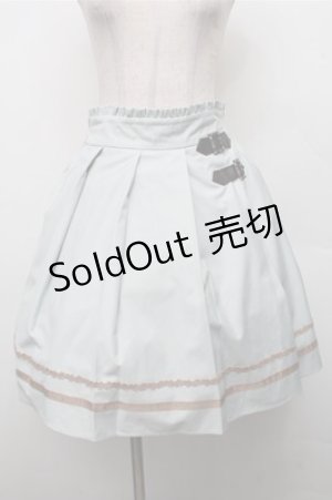 画像: axes femme / プリーツベルトスカート  ミント S-26-03-15-064-AX-SK-HR-ZS