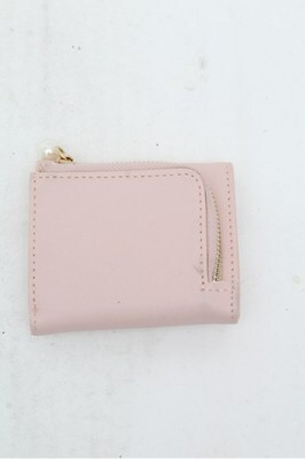 画像2: m petit by misako / 青木美沙子×NINA’S三つ折り財布  ピンク S-26-03-15-001-0-ZA-AS-ZS (2)