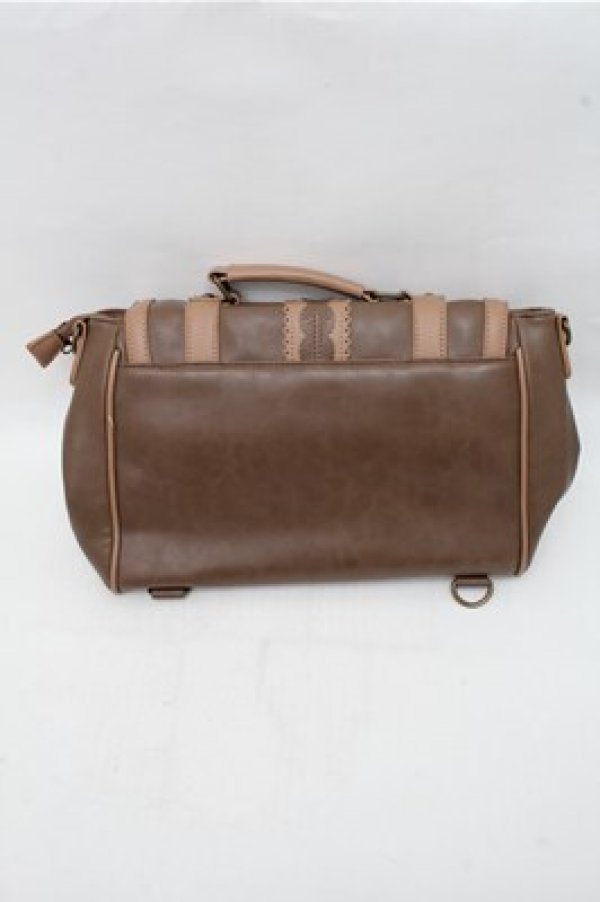 画像2: axes femme POETIQUE / 3WAYサッチェルバッグ  ブラウン S-26-03-15-013-AX-BG-HR-ZS (2)