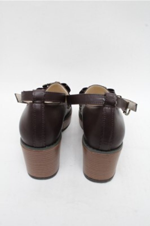 画像3: axes femme POETIQUE / クラシカルバックルローファー M ブラウン S-26-03-15-014-AX-SH-HR-ZS (3)