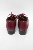 画像3: axes femme / 配色スエードオックスフォード M ワイン S-26-03-15-017-AX-SH-HR-ZS (3)