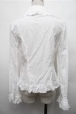 画像2: Angelic Pretty / お嬢様のパール襟ブラウス  白 S-26-03-15-020-AP-BL-AS-ZS (2)