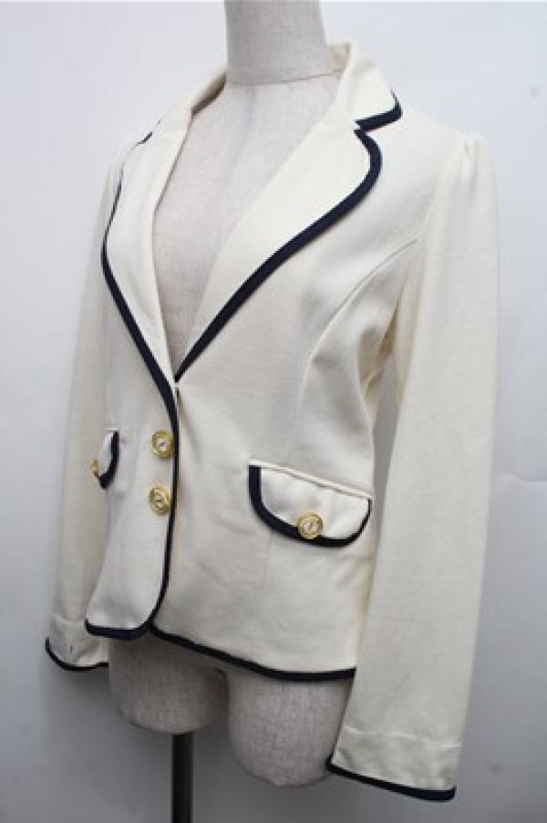 画像3: axes femme / kidsIDOLYジャケット  アイボリー S-26-03-15-029-AX-JA-HR-ZS (3)