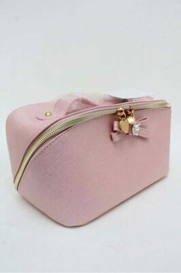 画像3: m petit by misako / AMハートヒキテポーチ  ピンク S-26-03-15-005-LO-ZA-AS-ZS (3)