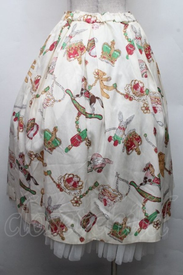 画像2: Jane Marple / The toy boxドレススカート M アイボリー S-26-03-17-049-JM-SK-HR-ZS (2)