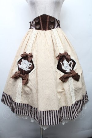 画像: Hoshibako Works / カフェホシバコ スカート S コーヒー S-26-03-17-062-LO-SK-SZ-ZS