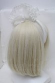画像2: Angelic Pretty / Decorationチュールカチューシャ  白 S-26-03-17-019-AP-AC-SZ-ZS (2)