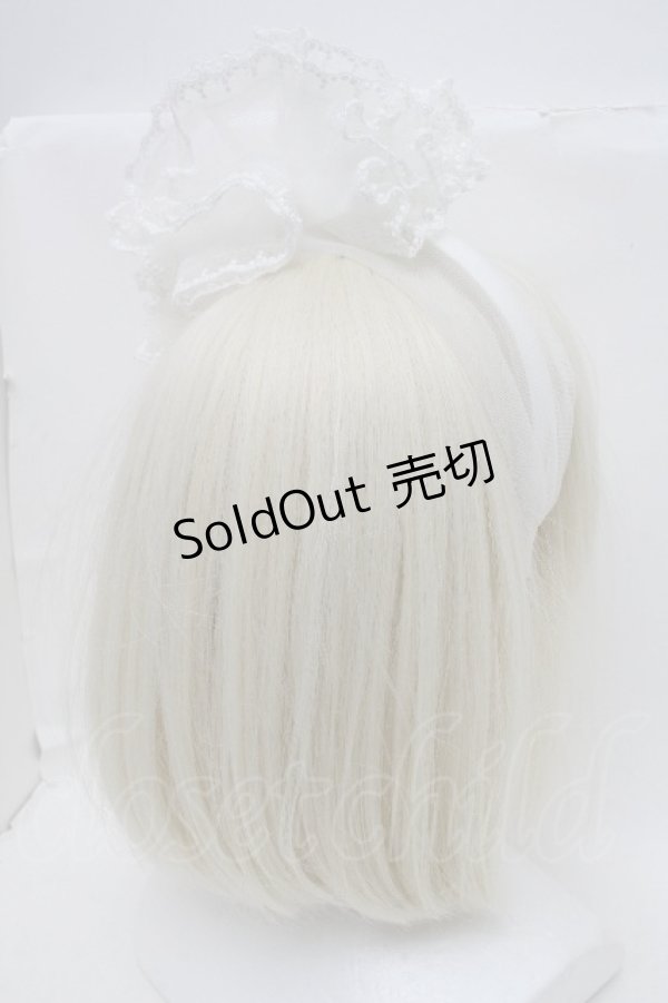 画像2: Angelic Pretty / Decorationチュールカチューシャ  白 S-26-03-17-019-AP-AC-SZ-ZS (2)