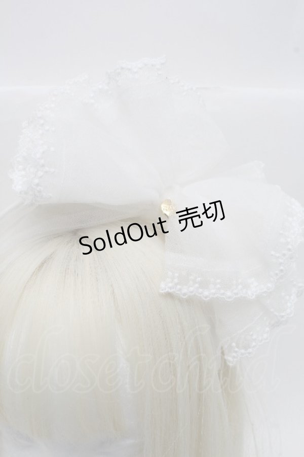 画像3: Angelic Pretty / Decorationチュールカチューシャ  白 S-26-03-17-019-AP-AC-SZ-ZS (3)