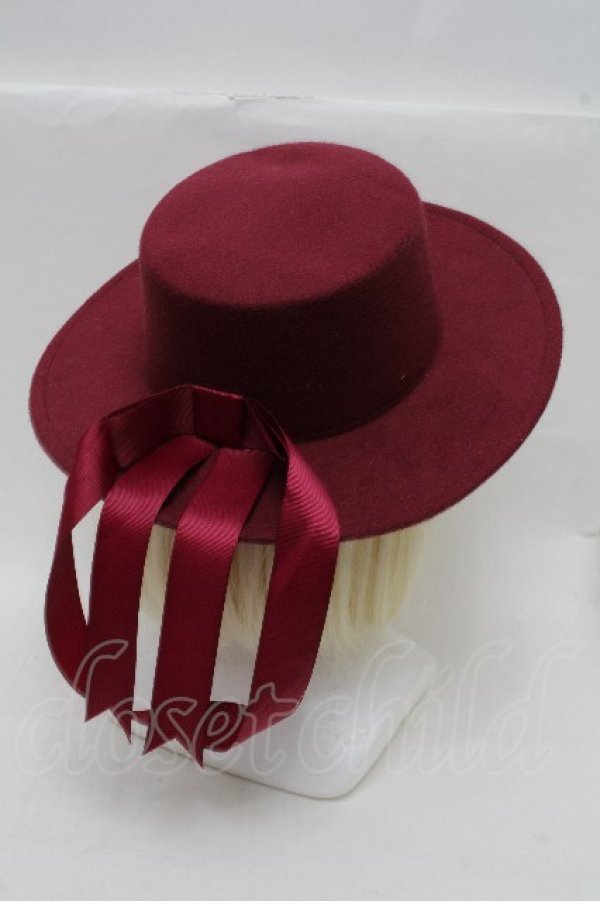 画像2: axes femme / 巻きバラレースカンカン帽  ブラウン S-26-03-17-028-AX-AC-HR-ZTK048 (2)