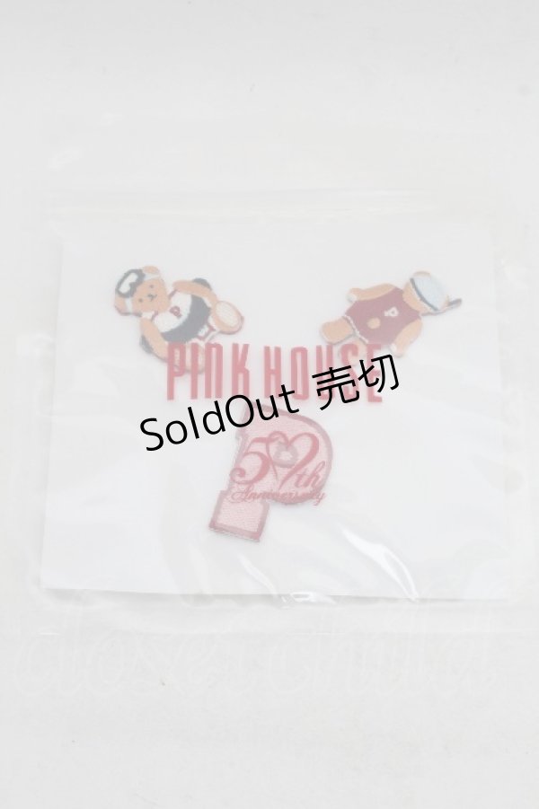 画像1: PINK HOUSE / 刺繍ピンバッチ   S-26-03-17-006-LO-ZA-AS-ZS (1)