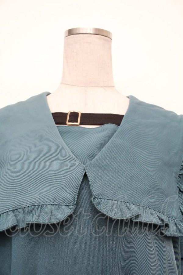 画像4: Amavel / 半袖セーラーワンピース  グリーン S-26-03-19-031-CA-JA-AS-ZS (4)