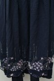 画像5: Amavel / あじさいと雨露のワンピース  紺 S-26-03-19-033-CA-OP-AS-ZS (5)