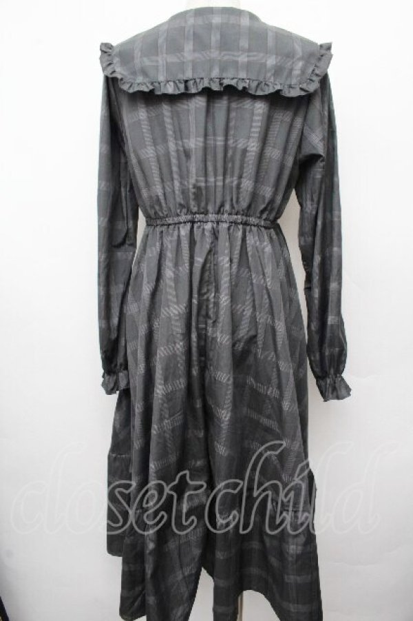 画像2: m petit by misako / TT*AOKチェックワンピース M 黒 S-26-03-19-034-LO-OP-HR-ZS (2)