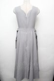 画像2: MILK / VIOLA ロングジャンパースカート  グレー S-26-03-19-035-ML-OP-AS-ZS (2)
