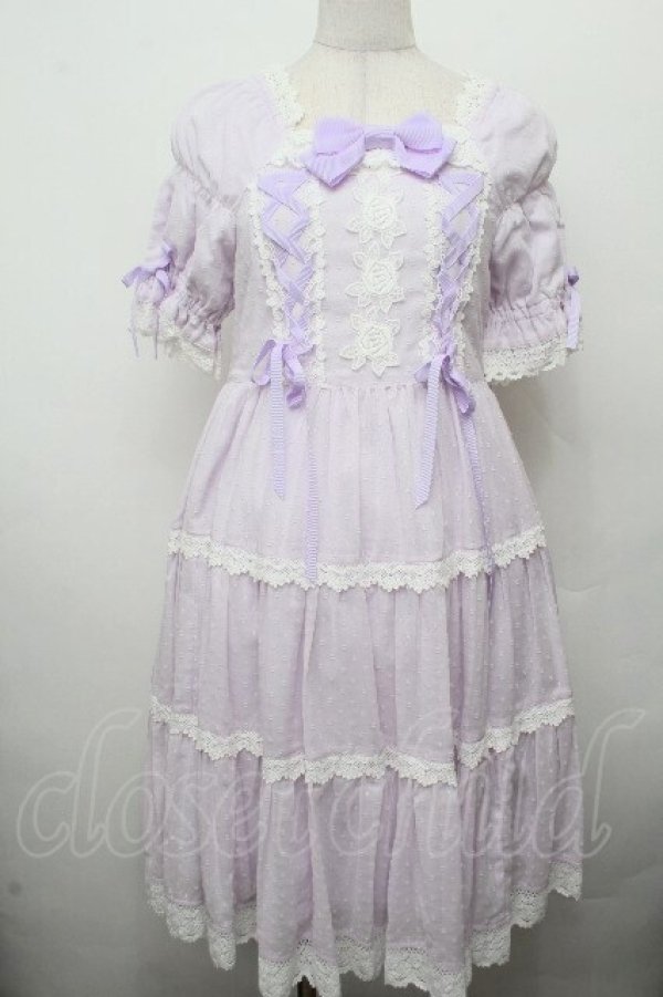 画像1: BABY,THE STARS SHINE BRIGHT / デザートワンピース  ラベンダー S-26-03-19-044-BA-OP-HR-ZS (1)