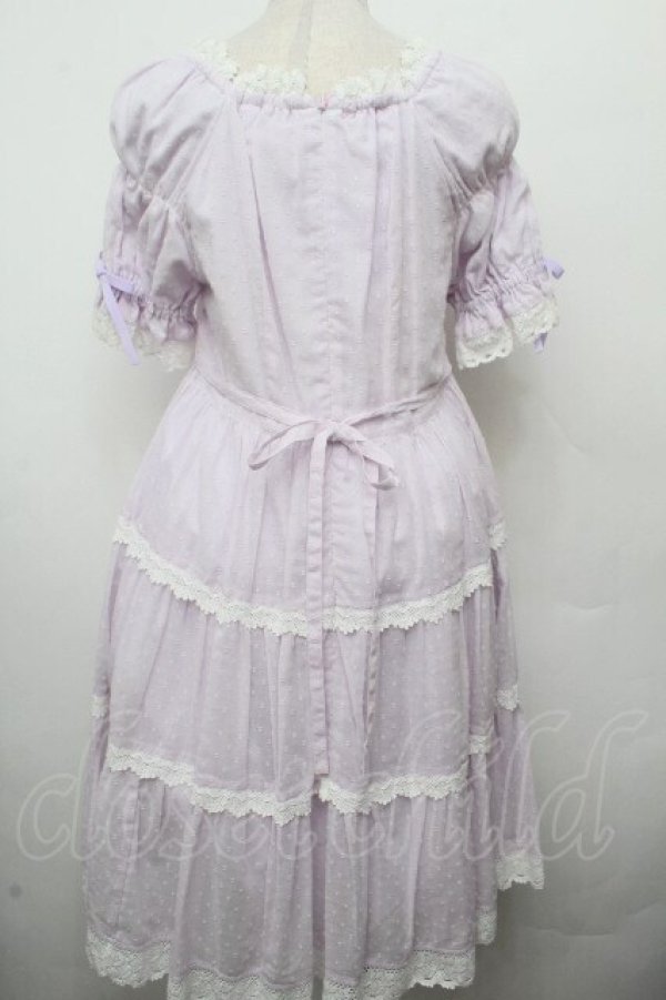 画像2: BABY,THE STARS SHINE BRIGHT / デザートワンピース  ラベンダー S-26-03-19-044-BA-OP-HR-ZS (2)