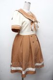 画像3: Amavel / Message Ribbonセーラーワンピース  からし S-26-03-19-045-CA-OP-AS-ZS (3)