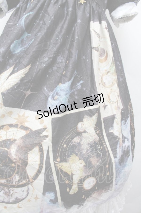 画像3: 中国ロリータ / ワンピース  黒 S-26-03-19-048-LO-OP-AS-ZS (3)