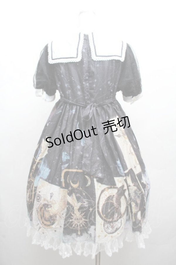 画像5: 中国ロリータ / ワンピース  黒 S-26-03-19-048-LO-OP-AS-ZS (5)