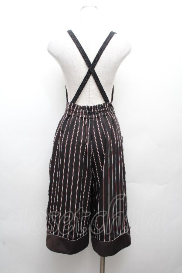 画像3: axes femme POETIQUE / サス付ハーフワイドパンツ  黒 S-26-03-19-058-AX-PA-HR-ZS (3)