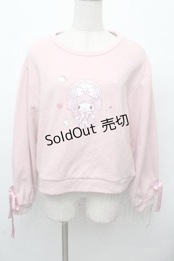 画像1: m petit by misako / 裏シャギープルオーバー（マイメロディー） L ピンク S-26-03-19-014-LO-TO-AS-ZS (1)