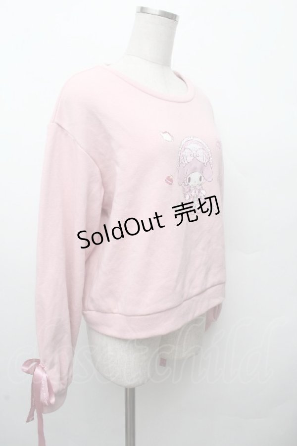 画像3: m petit by misako / 裏シャギープルオーバー（マイメロディー） L ピンク S-26-03-19-014-LO-TO-AS-ZS (3)