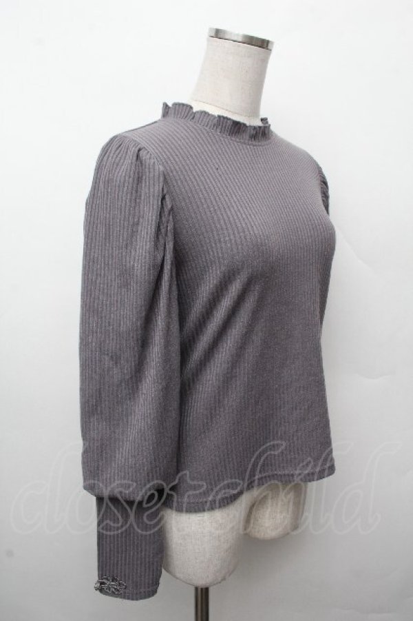 画像3: Amavel / リブトップス  グレー S-26-03-19-020-CA-TO-AS-ZS (3)