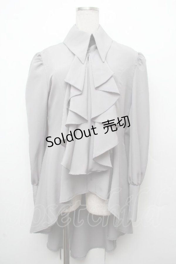 画像1: ATELIER BOZ / アンドリューオーバーブラウス  グレー S-26-03-19-029-EL-BL-AS-ZS (1)