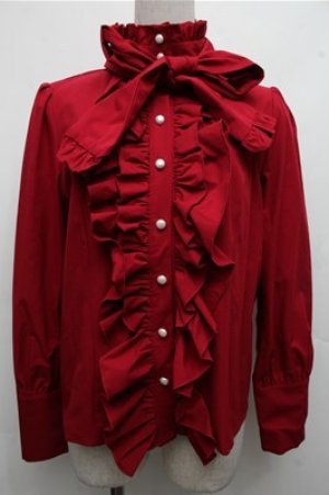 画像: CATCOCOON（海外ロリータブランド） / A Doll's House ブラウス(長袖) L 赤 S-26-03-21-035-PU-BL-AS-ZS