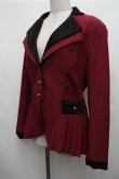 画像3: FoxTrot / プリーツジャケット  ワイン S-26-03-21-036-LO-JA-AS-ZS (3)