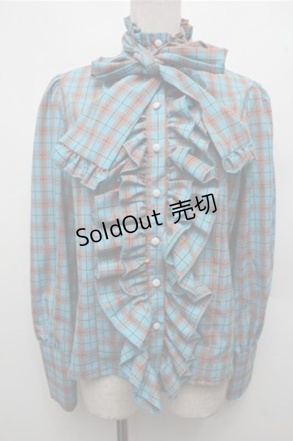 画像1: CATCOCOON（海外ロリータブランド） / A Doll's House ブラウス(長袖) L ブルー S-26-03-21-038-PU-BL-AS-ZS (1)