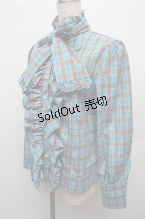 画像3: CATCOCOON（海外ロリータブランド） / A Doll's House ブラウス(長袖) L ブルー S-26-03-21-038-PU-BL-AS-ZS (3)