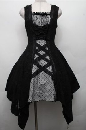 画像: Hoshibako Works / Rozen Maiden x HoshibakoWorks　水銀燈ジャンパースカート L 黒 S-26-03-21-045-LO-OP-AS-ZS