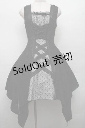 画像: Hoshibako Works / Rozen Maiden x HoshibakoWorks　水銀燈ジャンパースカート L 黒 S-26-03-21-045-LO-OP-AS-ZS