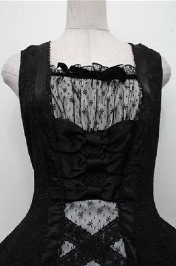 画像4: Hoshibako Works / Rozen Maiden x HoshibakoWorks　水銀燈ジャンパースカート L 黒 S-26-03-21-045-LO-OP-AS-ZS (4)