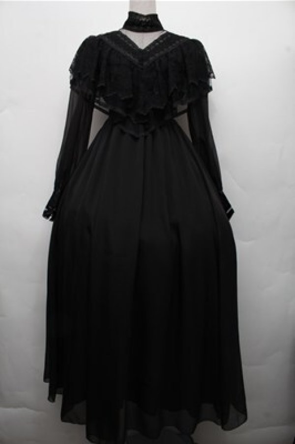 画像1: Moi-meme-Moitie / セレスティアゴシックロングドレス　2024 Mana Special Edition  黒 S-26-03-21-046-MO-OP-AS-ZS (1)