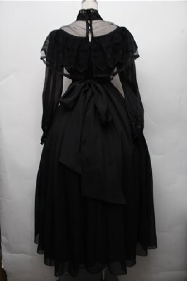 画像2: Moi-meme-Moitie / セレスティアゴシックロングドレス　2024 Mana Special Edition  黒 S-26-03-21-046-MO-OP-AS-ZS (2)