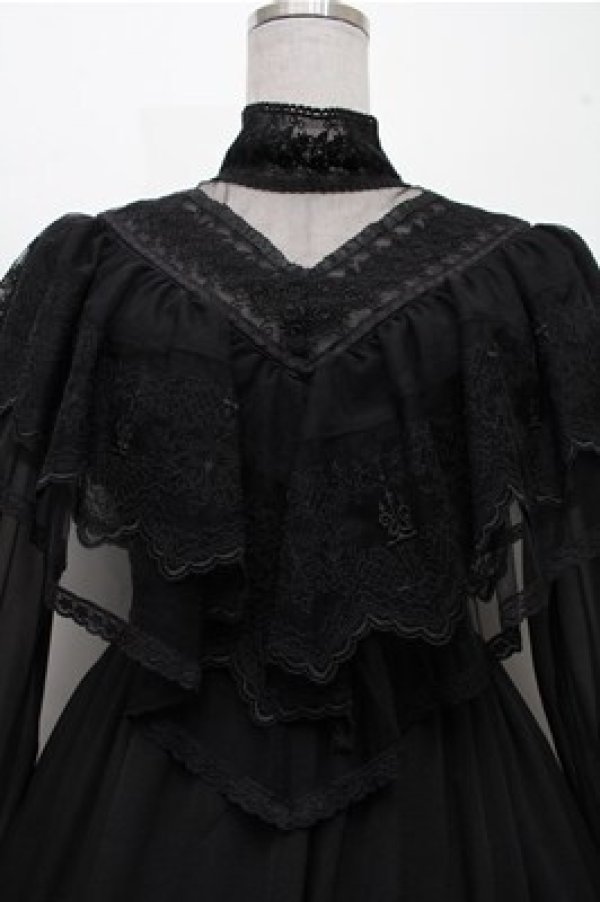 画像3: Moi-meme-Moitie / セレスティアゴシックロングドレス　2024 Mana Special Edition  黒 S-26-03-21-046-MO-OP-AS-ZS (3)