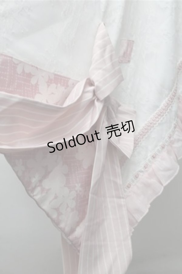 画像4: LOLITA / 着物セットアップ  ピンクｘ白 S-26-03-21-049-LO-OP-AS-ZS (4)