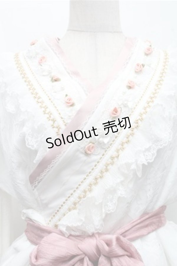 画像5: LOLITA / 着物セットアップ  ピンクｘ白 S-26-03-21-049-LO-OP-AS-ZS (5)