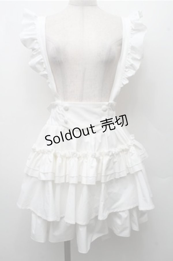 画像1: CATCOCOON（海外ロリータブランド） / A Doll's Houseスカート L 白 S-26-03-21-050-PU-SK-AS-ZS (1)