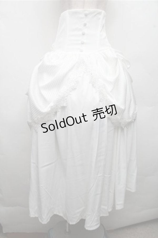 画像1: LOLITA / コルセットスカート  白 S-26-03-21-051-LO-SK-AS-ZS (1)