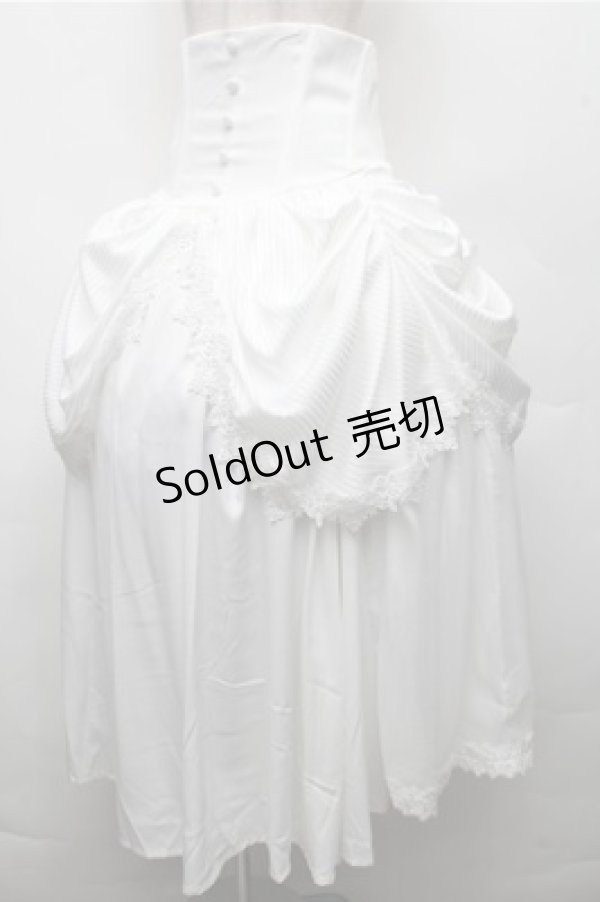 画像3: LOLITA / コルセットスカート  白 S-26-03-21-051-LO-SK-AS-ZS (3)
